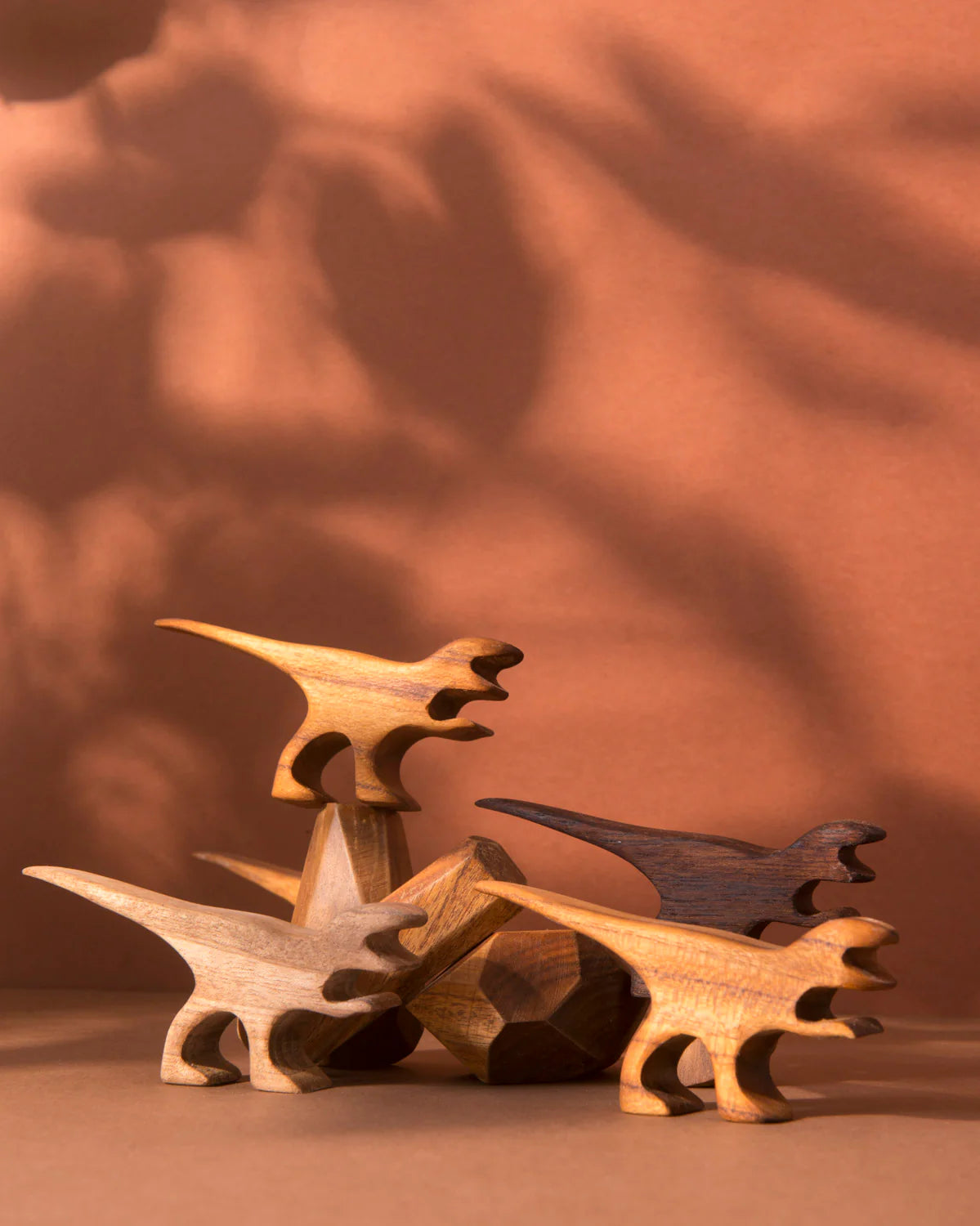 Paleontoys (Wooden Dinosaur Toys) - Full Set