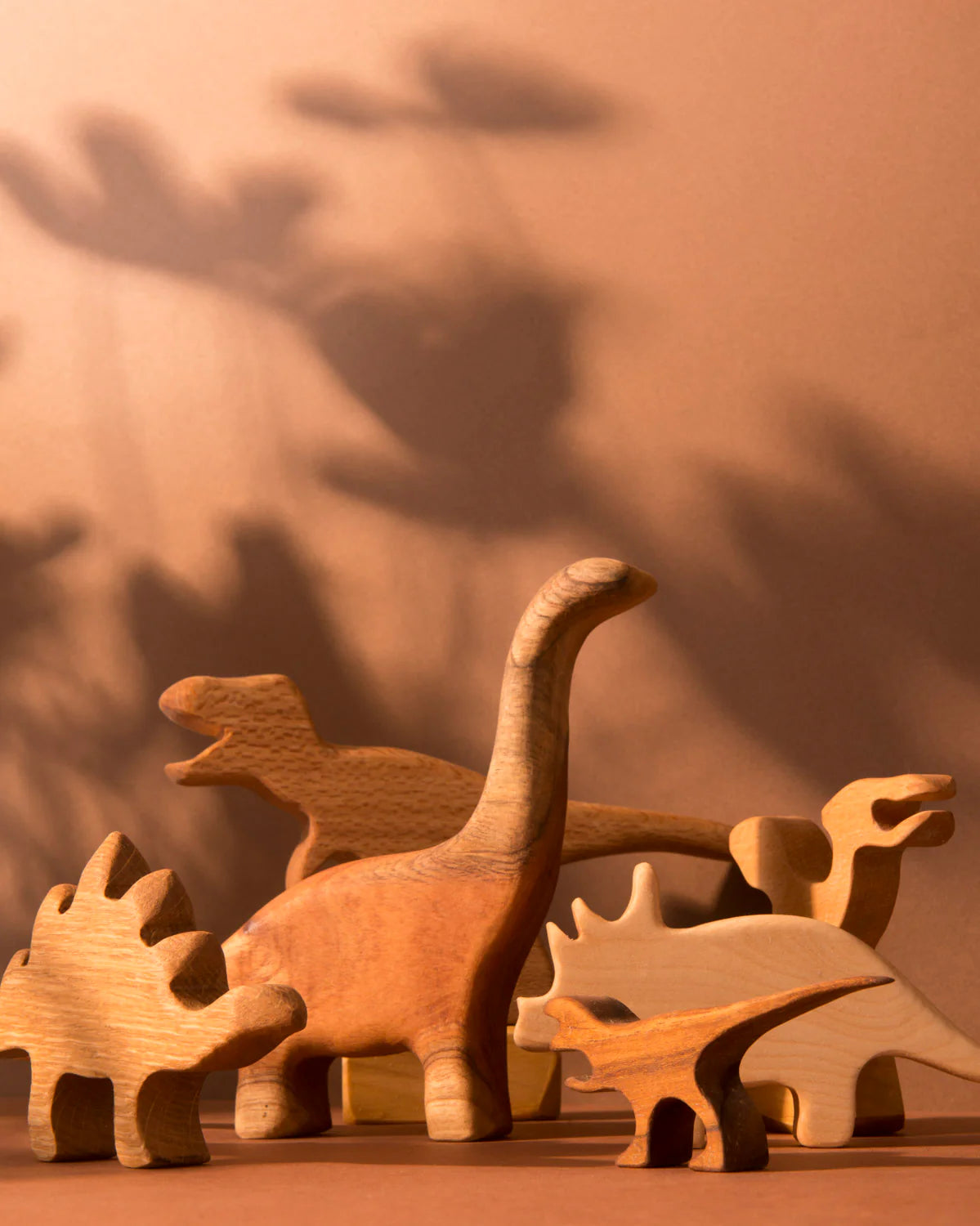 Paleontoys (Wooden Dinosaur Toys) - Full Set